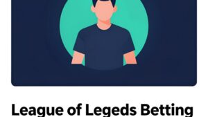 Иллюстрация к руководству по ставкам на League of Legends Worlds 2026 в современном стиле киберспорта
